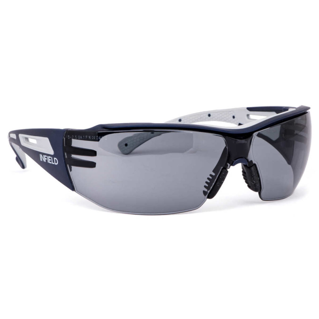 Victor Schutzbrille Outdoor Sonnenschutzbrille Grau/Dunkelblau