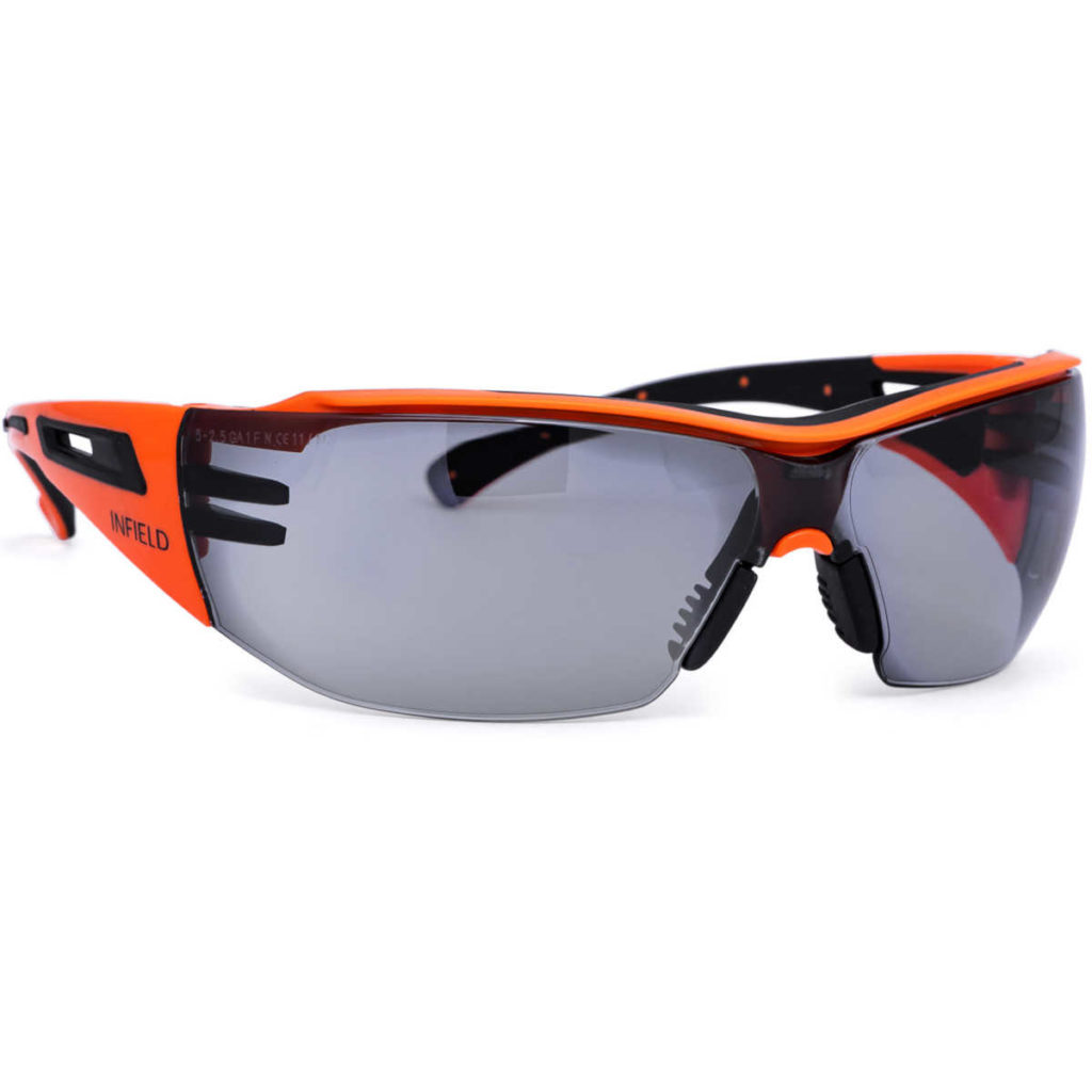 Victor Schutzbrille Outdoor Sonnenschutzbrille Orange/Schwarz