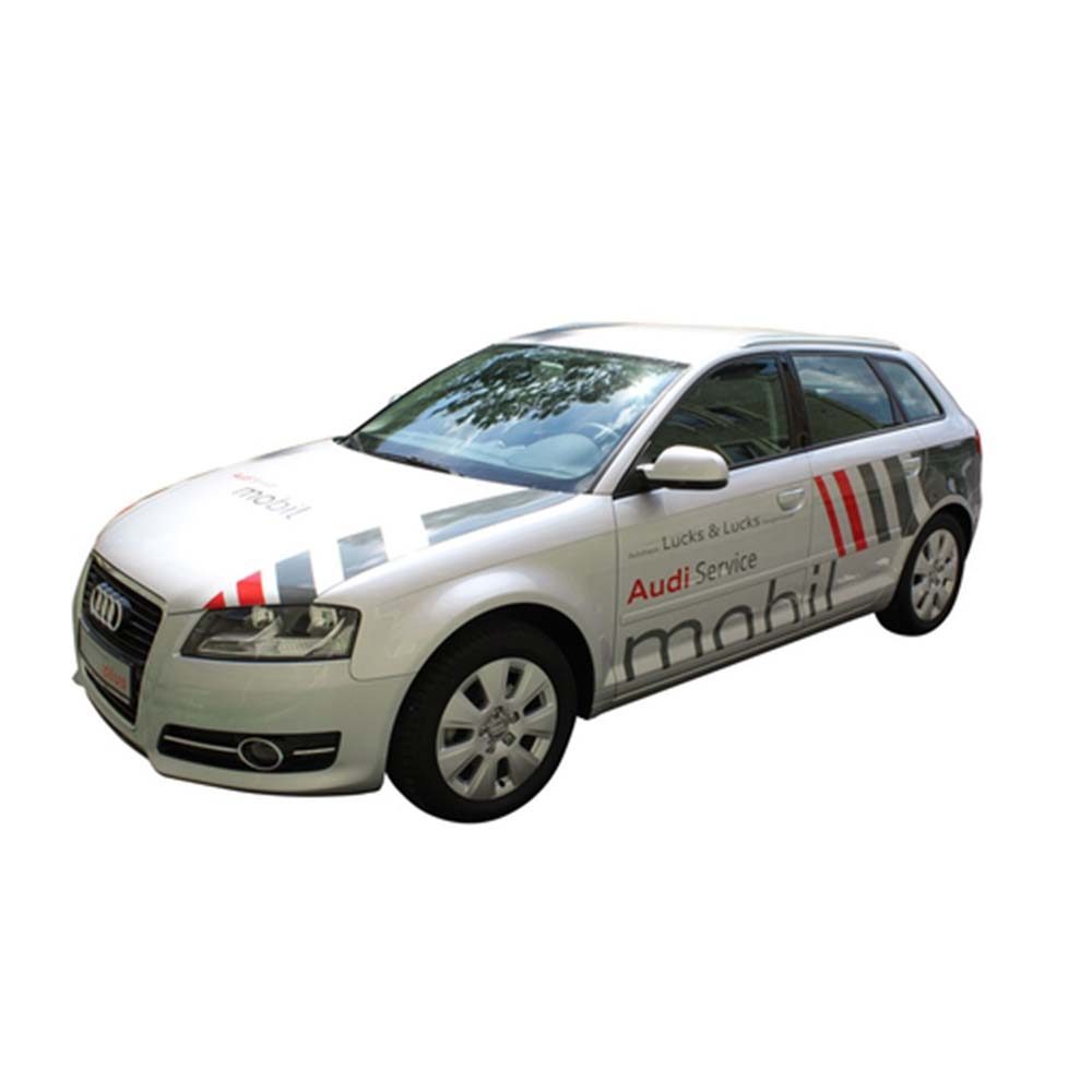 Audi-Beschriftung