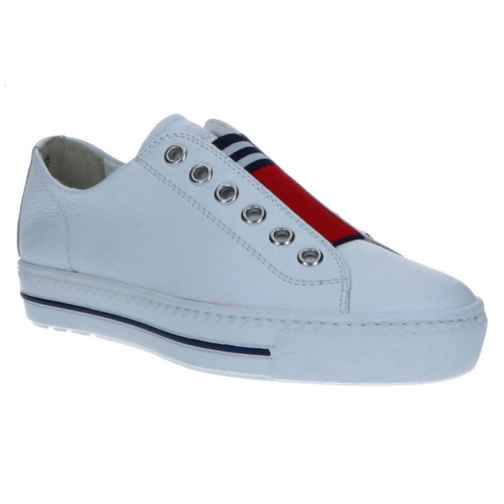 Paul Green MASTERCALF WHITE/RED Damen Sneaker 4797-008